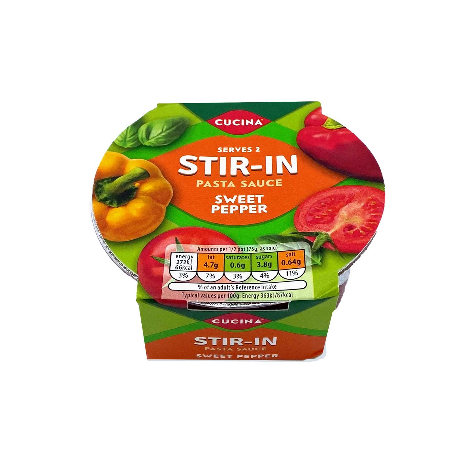 Stir In Pasta Sauce Sweet Pepper 150g Cucina ALDI.IE